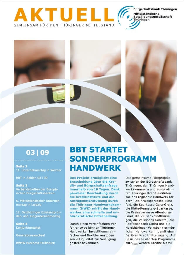 Die Grundgestaltung des Newsletters wurde aufgelockert