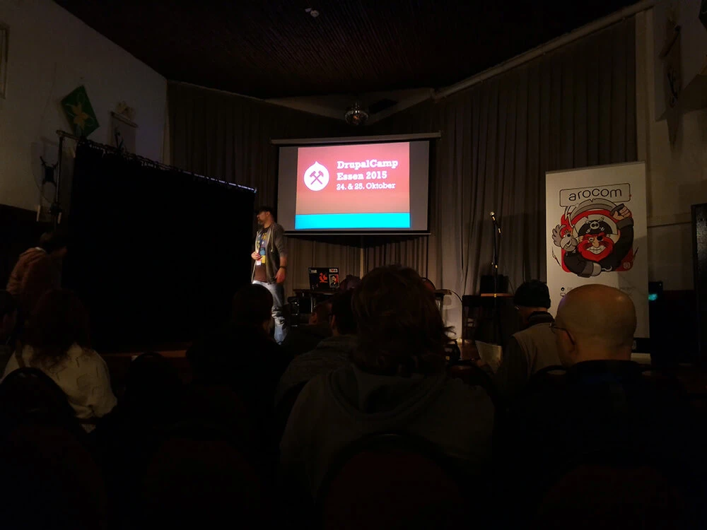 Eröffnung Drupalcamp Essen 2015