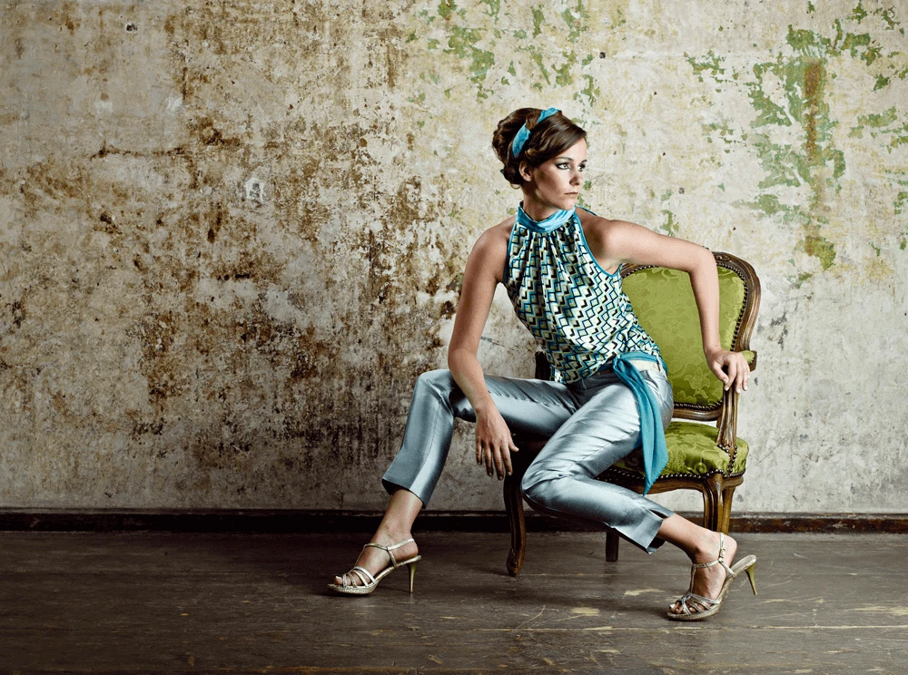Fotoshooting für das Modedesign Atelier friske & lübcke aus Erfurt
