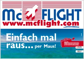 Weiße Strände, blaues Meer ... mcflight.com