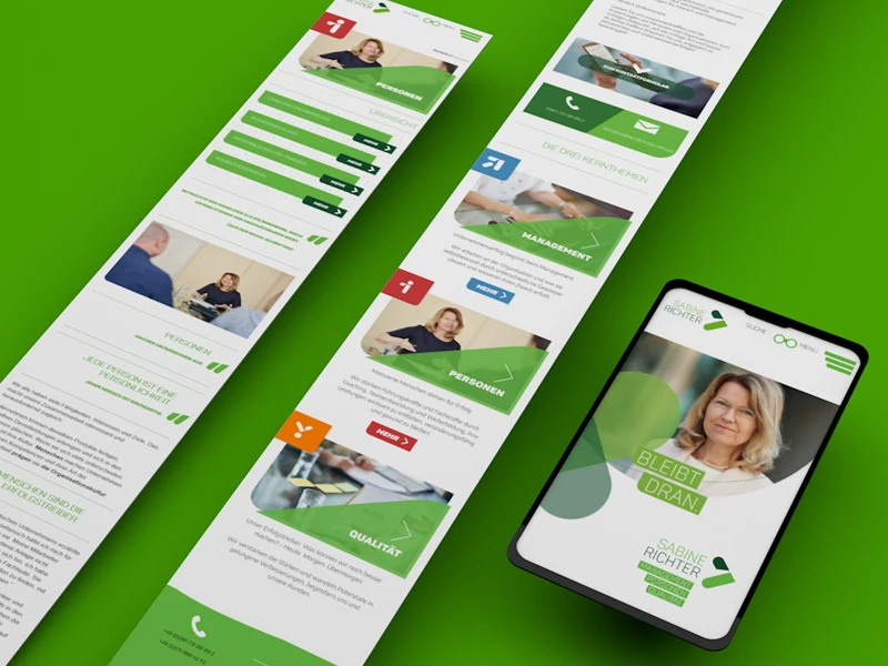 Neue Website für Sabine Richter